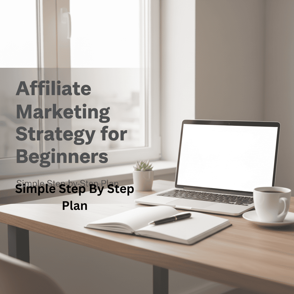 Affiliate marketing strategy for beginners.