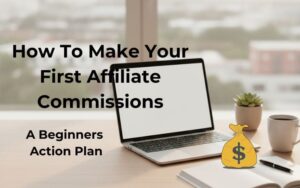how to make your first affiliate commissions a beginners action plan